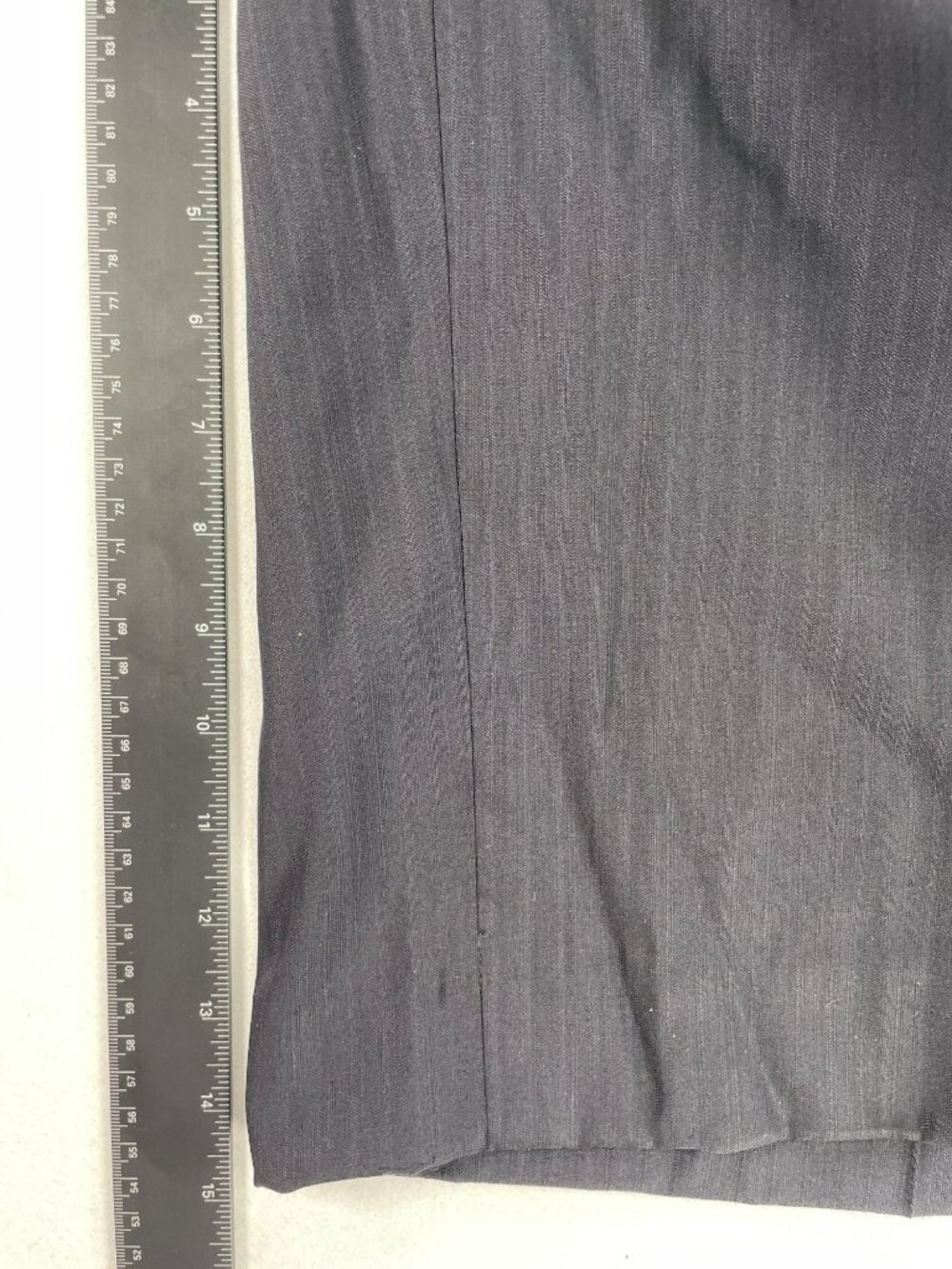 Sandro Marine Pleated Culotte Black Shorts Gold Buttons Wool-Lyocell Wmn's Sz 10 - Picture 9 of 12